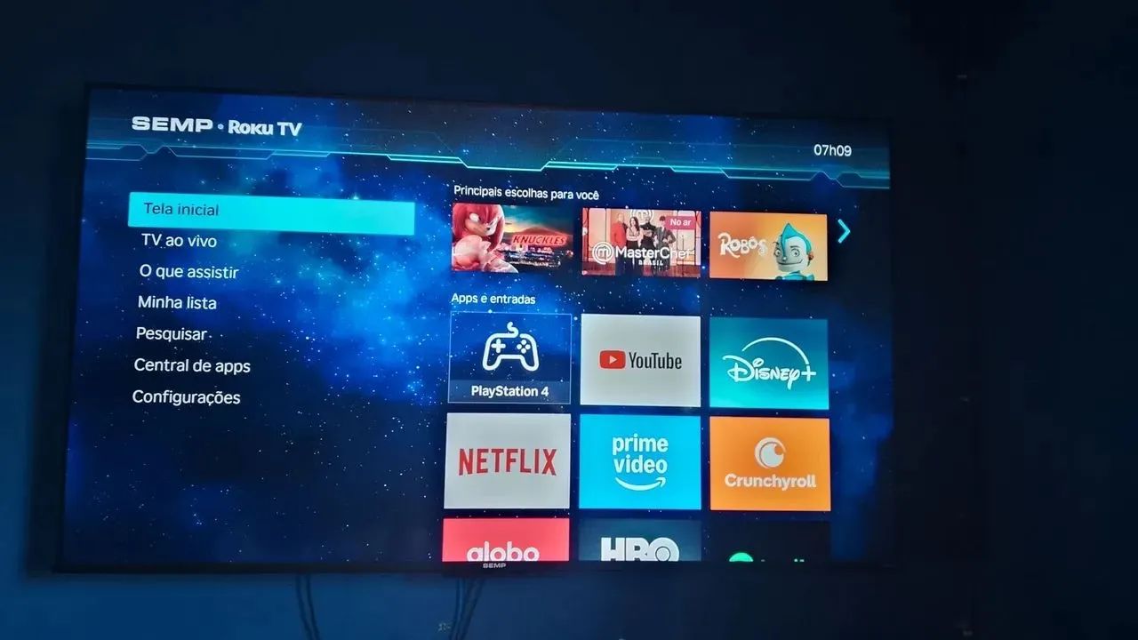 Smart tv 50 polegadas 4K 64310977040001120