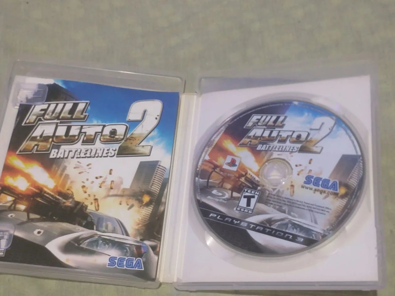 Full Auto 2: Battlelines - PS3 completo perfeito  - Foto 3