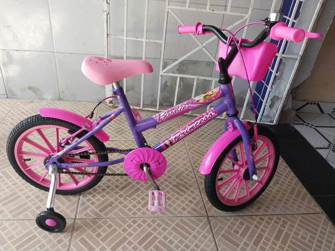 Bicicleta Infantil Barbie Princess