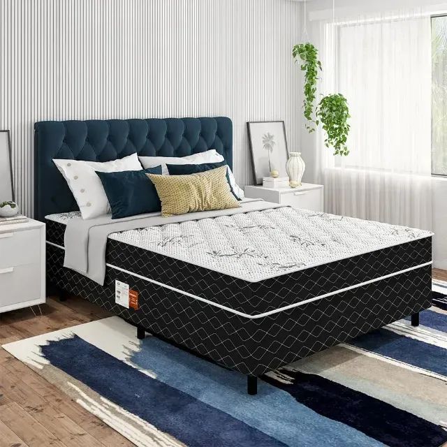 cama box casal a pronta entrega