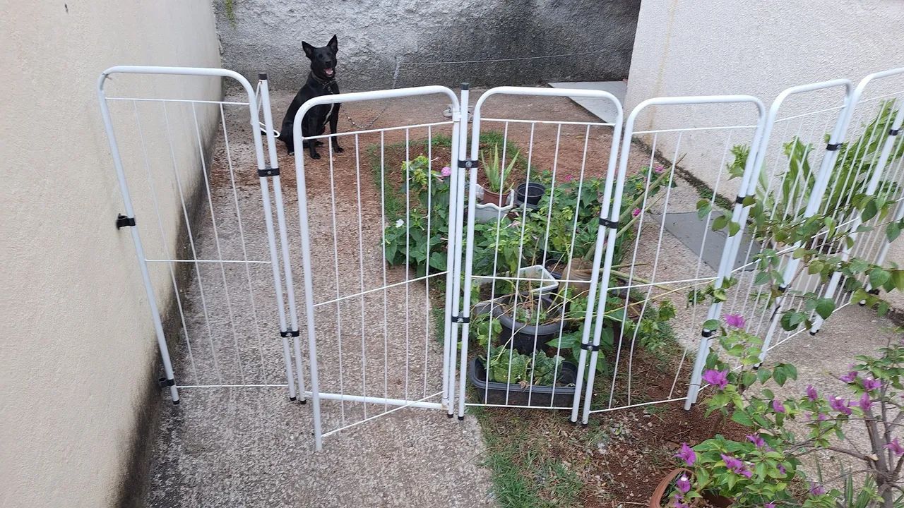 Grade de proteção para área externa com portão - Foto 4