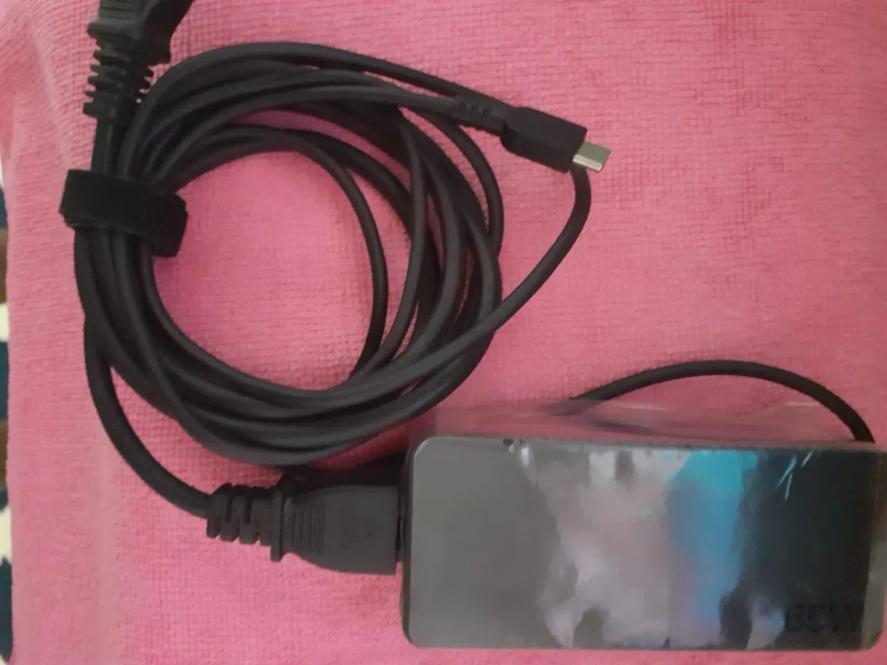 Carregador original Lenovo para Notebook Max 65w. - Foto 3