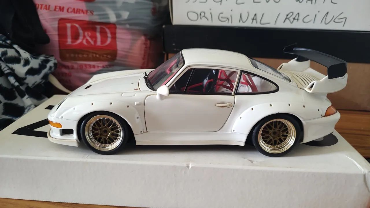 1/18 UT Models ポルシェ 911 (993) GT2 EVO Miniatura Porsche 993 GT2 Evo 1:18 UT models original e/caixa s