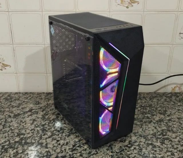 PC Gamer i3 10ª - 32GB - RX 8GB - M.2 512GB - 450w - Foto 3