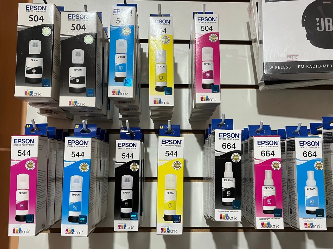 Tintas Epson