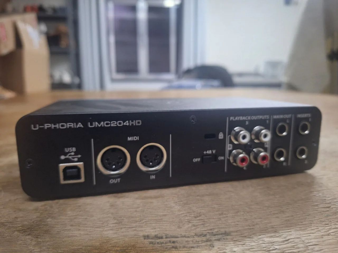 Vendo placa de audio behringer original - Foto 5