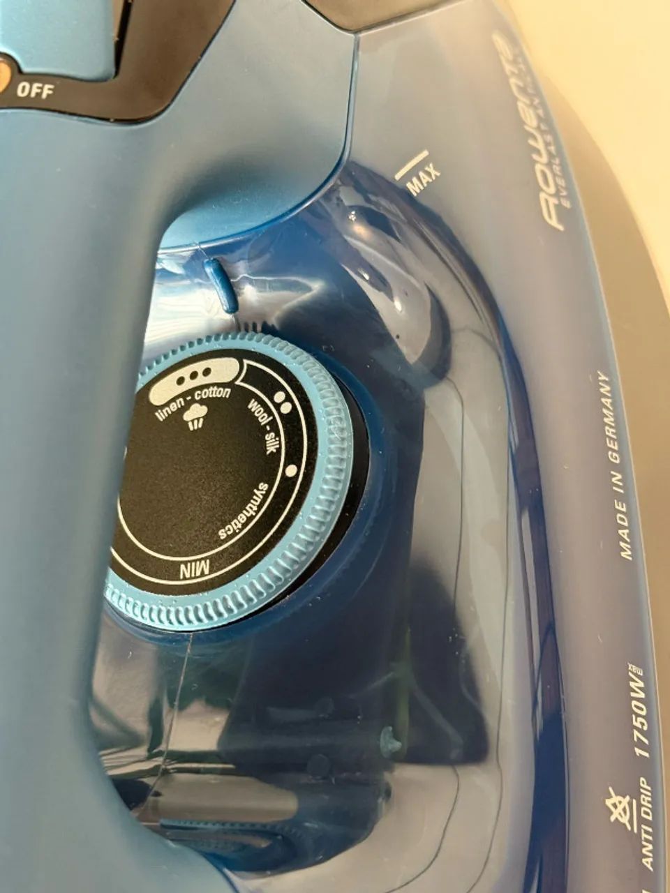 Rowenta Everlast Anticalc- Ferro de passar à Vapor 110v (nunca usad) marca alemã - Foto 5