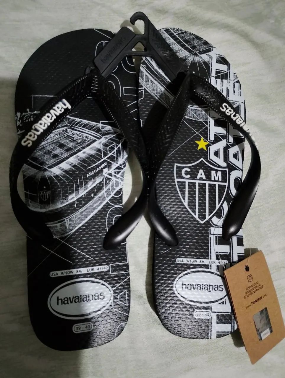Chinelo Atlético Mineiro 
