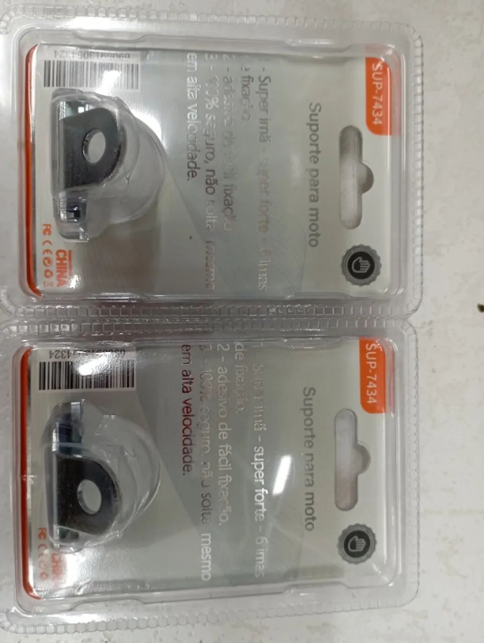 Suporte de celular Moto Magnético Retrovisor - Foto 2