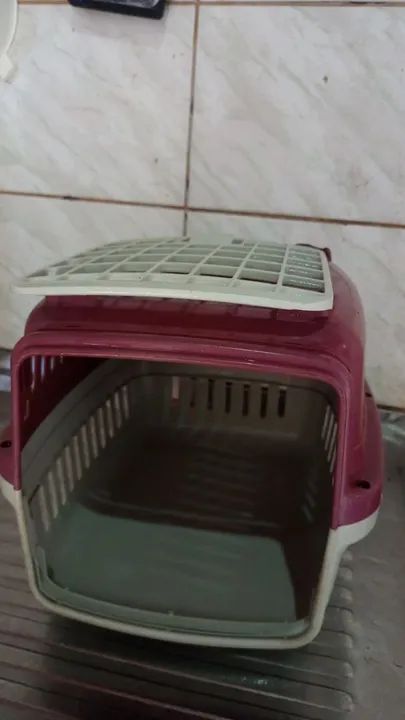 Caixa de Transporte para Animais de Estimação