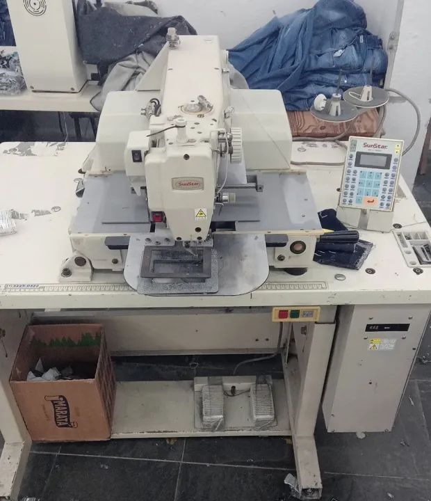 Vendo máquina industrial filigrana sunstar.  