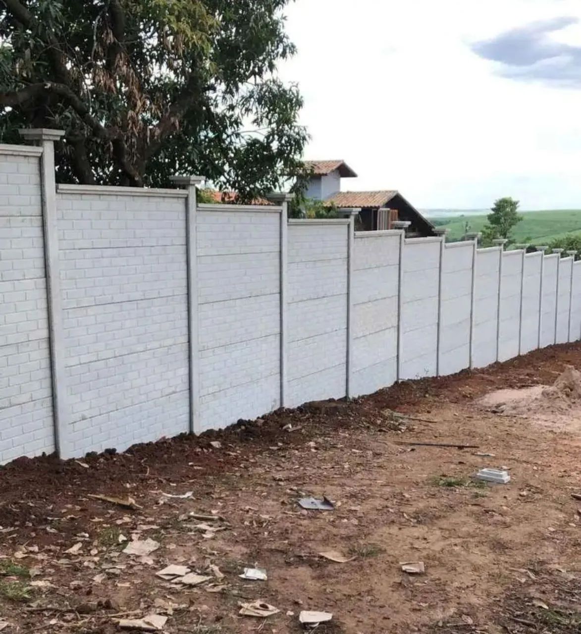 Muro Pré Moldado Imitando Tijolinho!!! - Foto 3