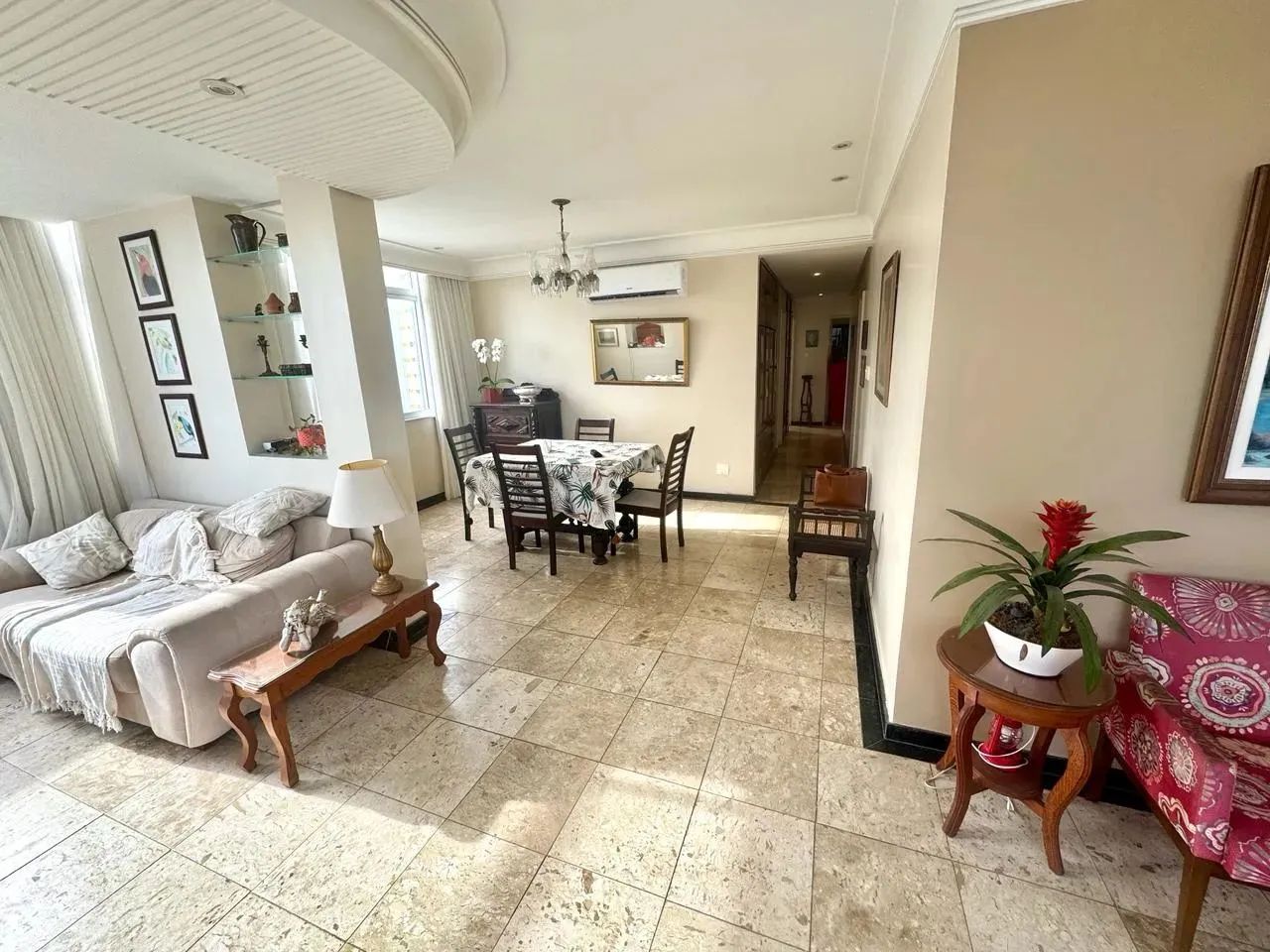 APT na Barra prédio antigo 139m² Vista Mar Amplo e Iluminado 3 quartos 1 suíte - Foto 2