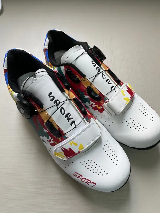 Sapatilha ciclismo feminina com catraca regulagem 36