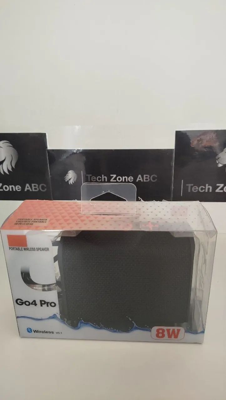 Caixa de Som Portátil Go4 Pro -com LED  - Foto 3