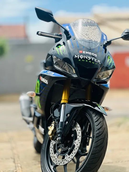 Yamaha R3 Monster Energy - Impecável! - Foto 6