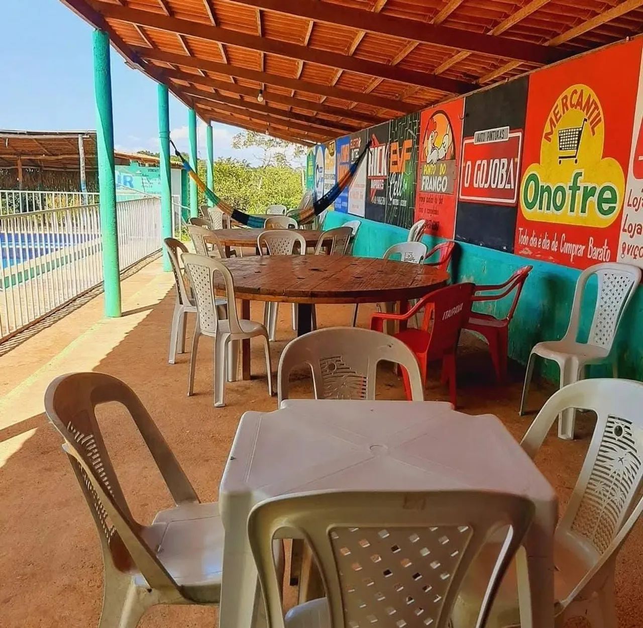 Sítio com piscina e área verde em local tranquilo - Foto 4