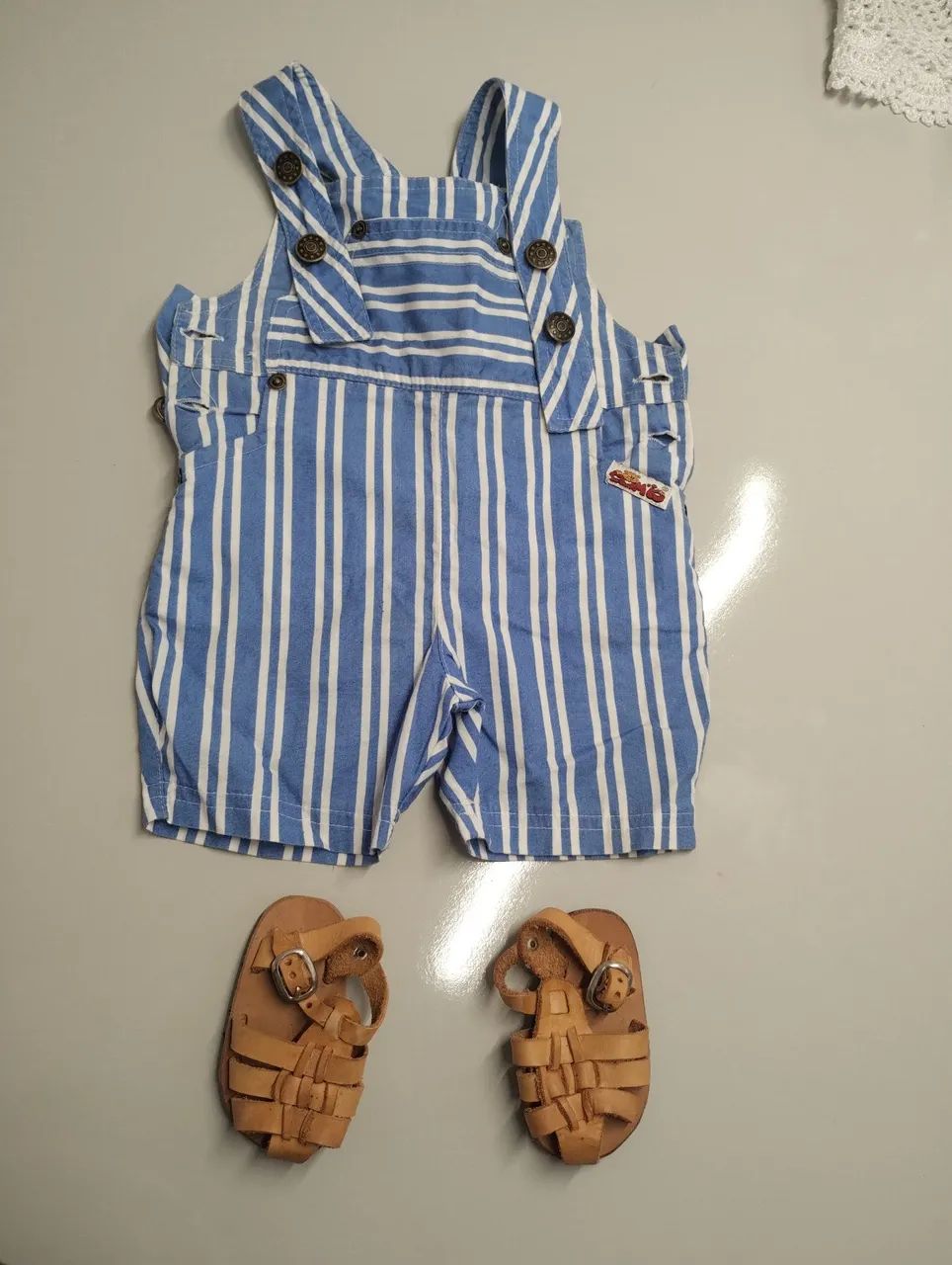 Conjunto Shorts e Camisa Bebê - Foto 3