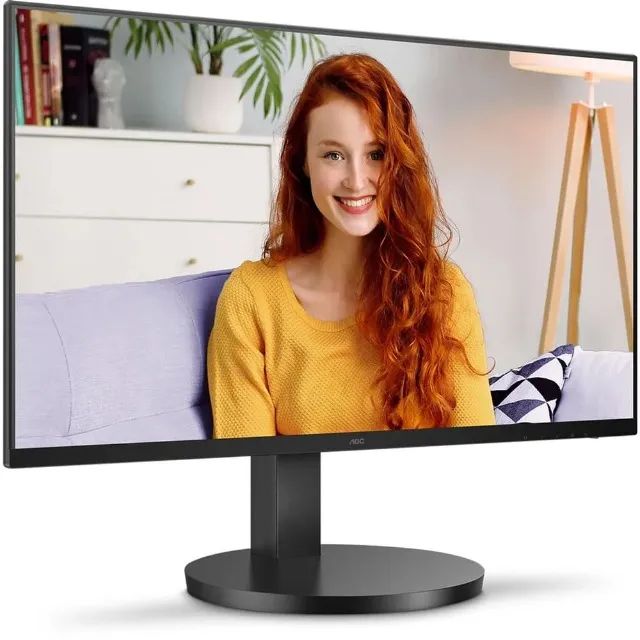 Monitor 23,8'' AOC, Led, VA, Full HD, 100Hz, 1ms, HDMI e VGA, VESA, Ajuste de Altura - Foto 3