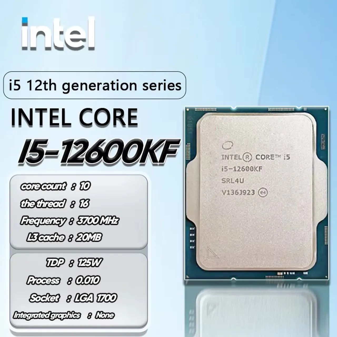 Intel Core i5-12600KF CPU (中古) Intel Core i5-12600KF - Processadores - Marechal Deodoro