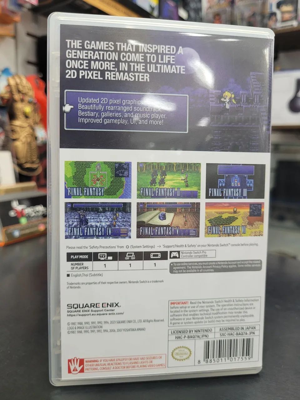 Final Fantasy Pixel Remaster Collection - Nintendo Switch - Foto 3