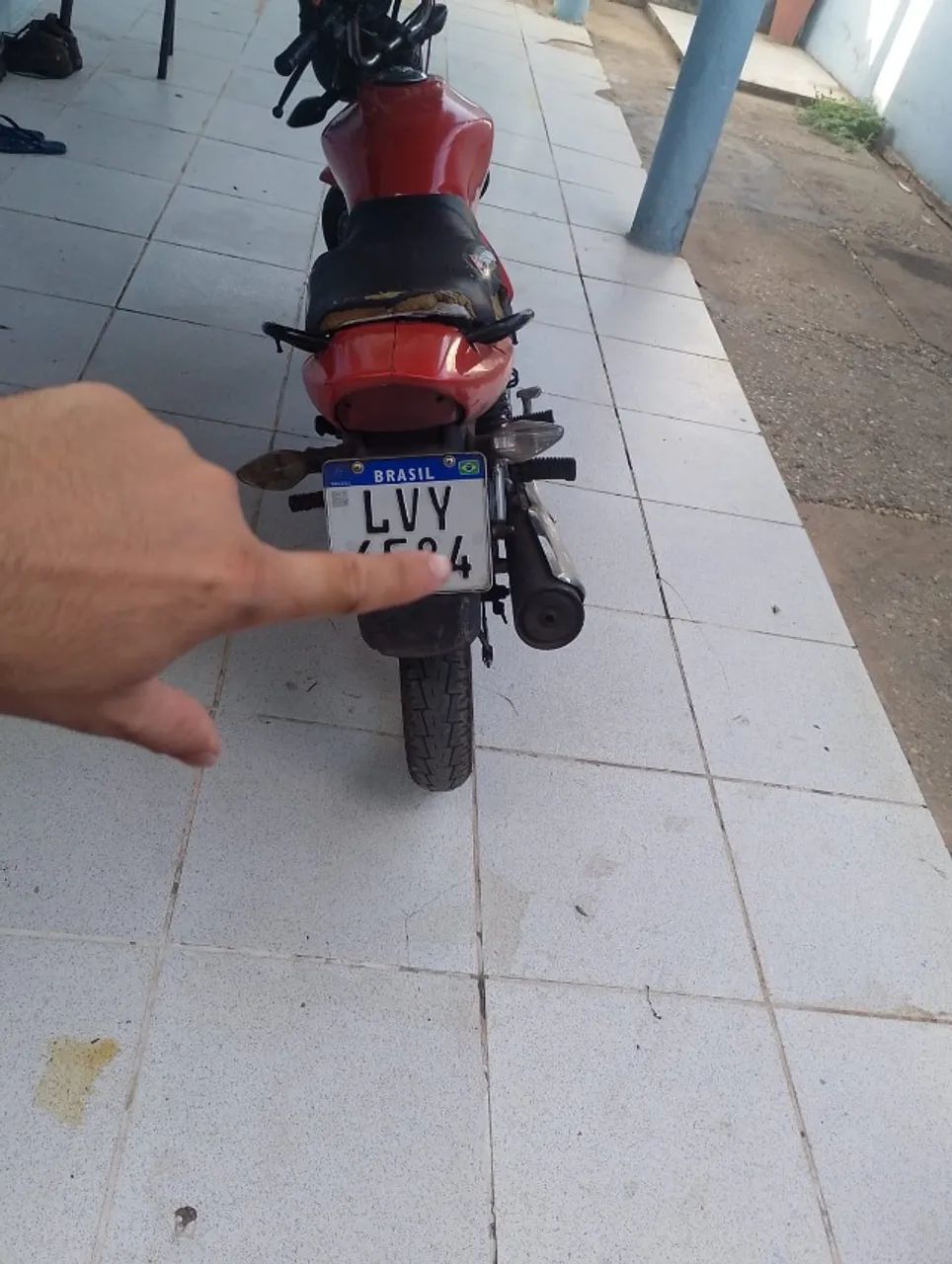 cg titan 125 esd partida e pedal em dias  - Foto 7