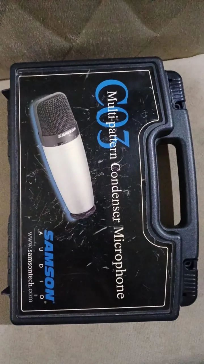 Microfone Samson C03 Multi-Padrão Condensador