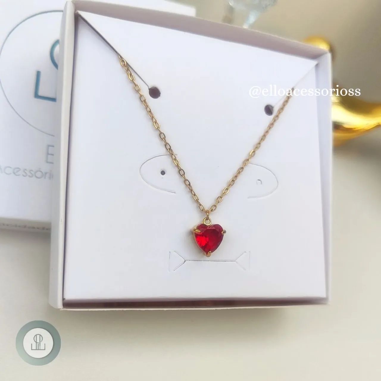 Colar Feminino Amor Escarlate  - Foto 2
