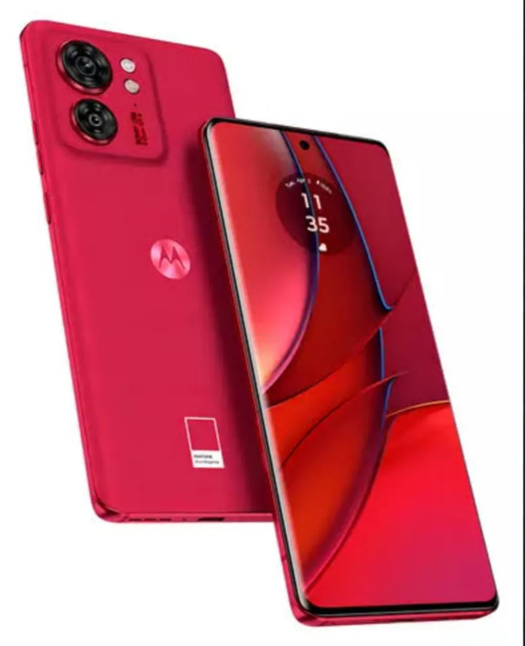 Moto Edge 40 vermelho