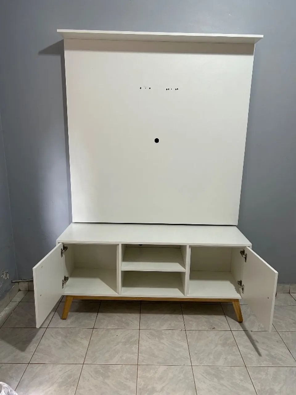 Vendo Painel de Tv e Rack em MDF - Foto 4