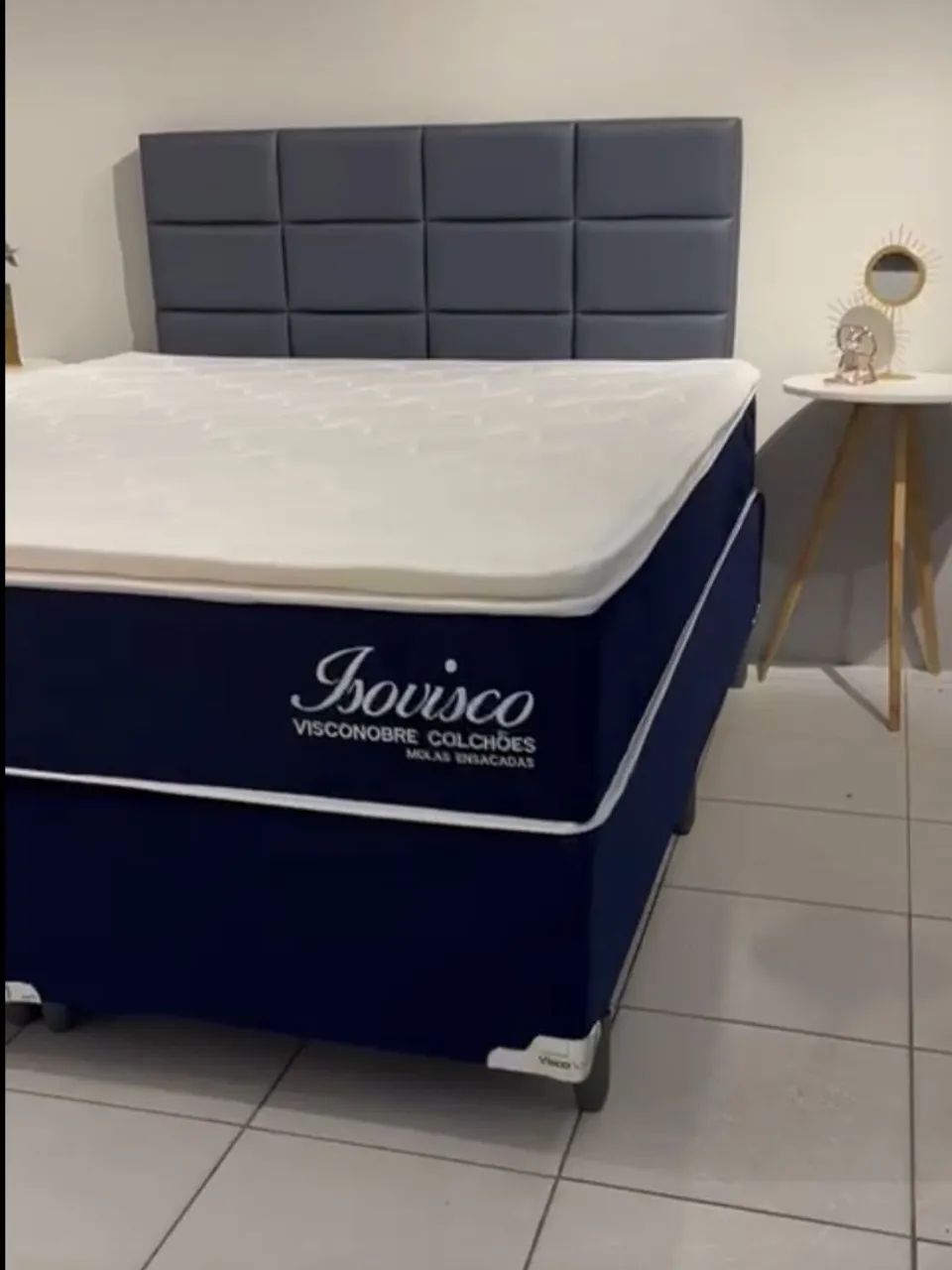 Cama Casal Box Prime c/ pillow (entrega grátis e imediata p/Fortaleza) - Foto 5