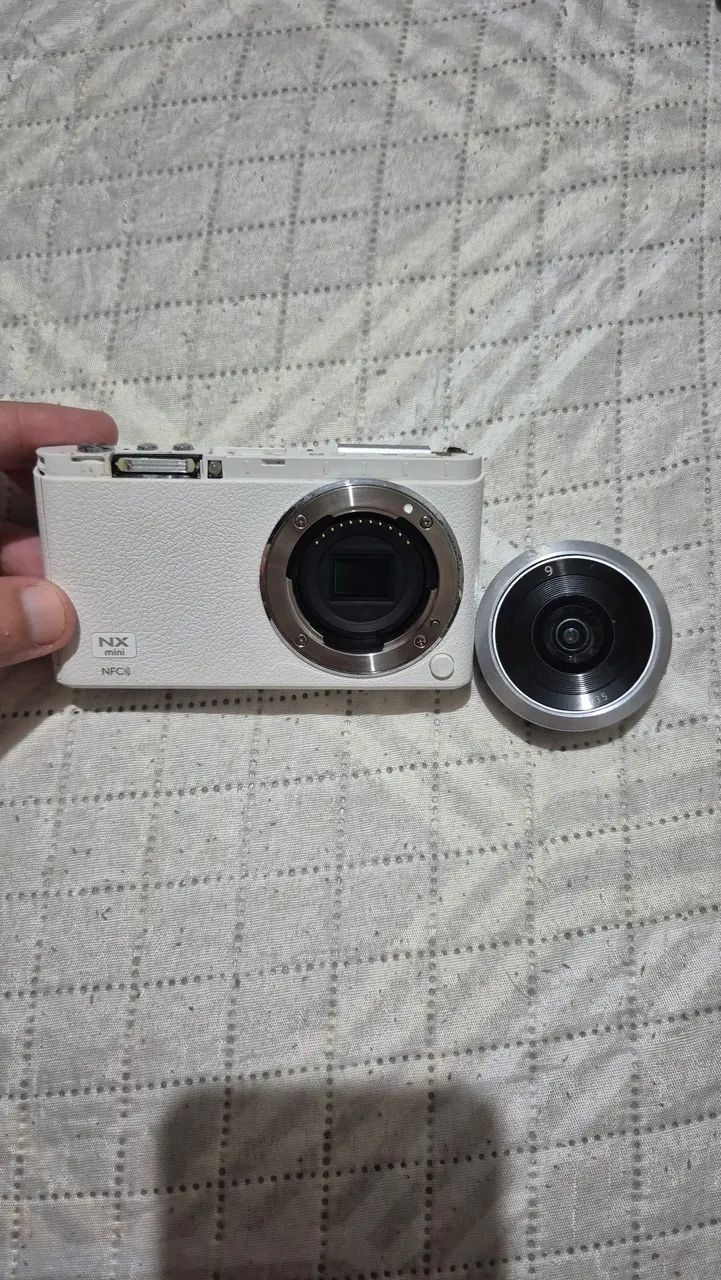 Câmera Samsung NX Mini - Foto 3