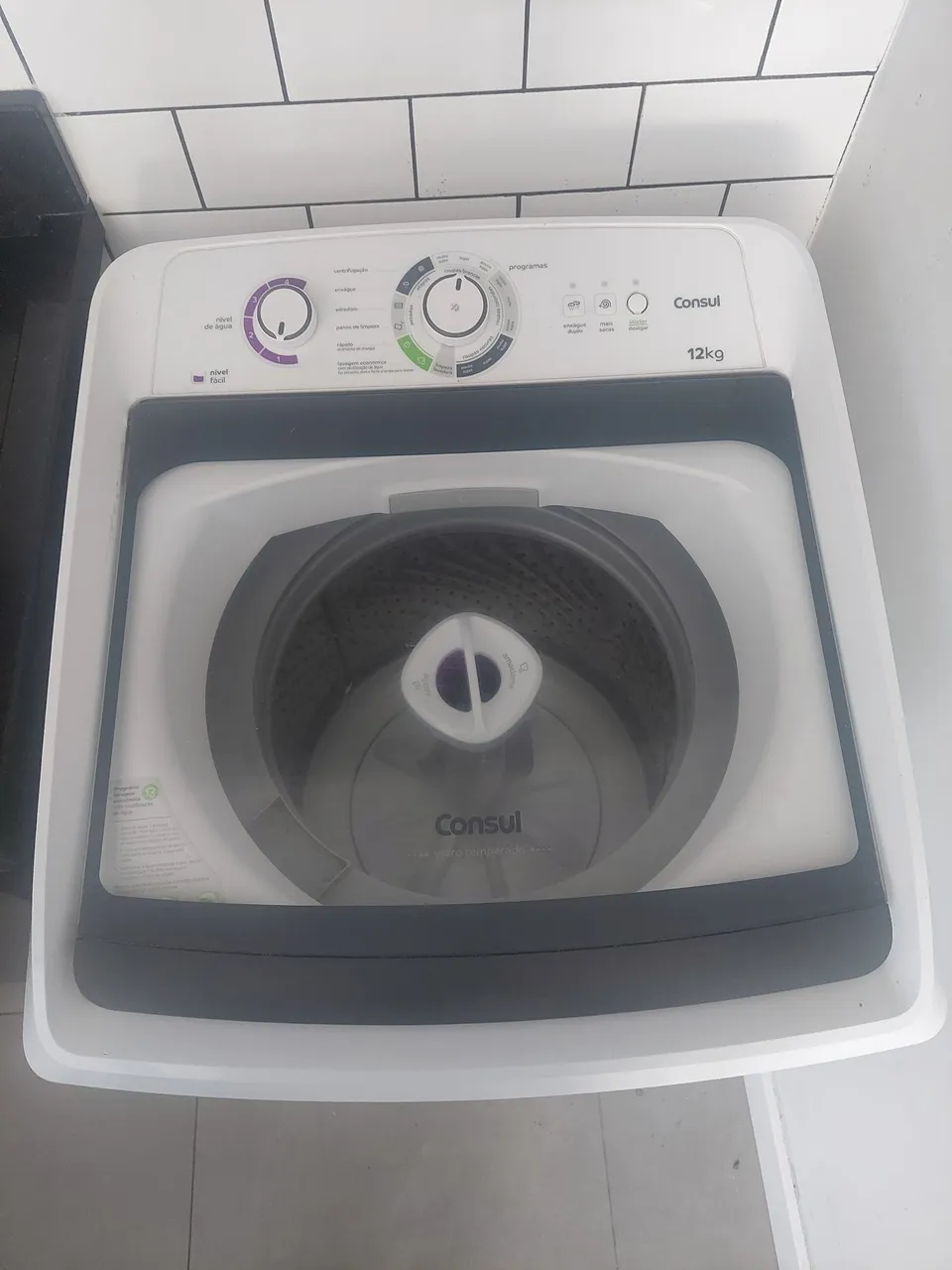 Máquina de Lavar Consul 12kg Inox