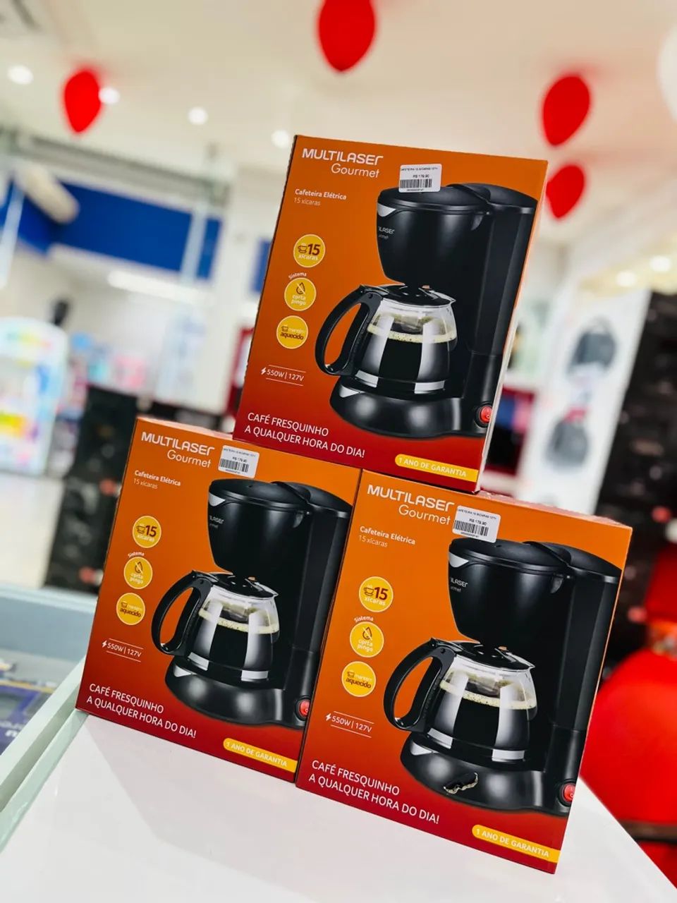 Cafeteira Elétrica Multi 15 Xícaras 