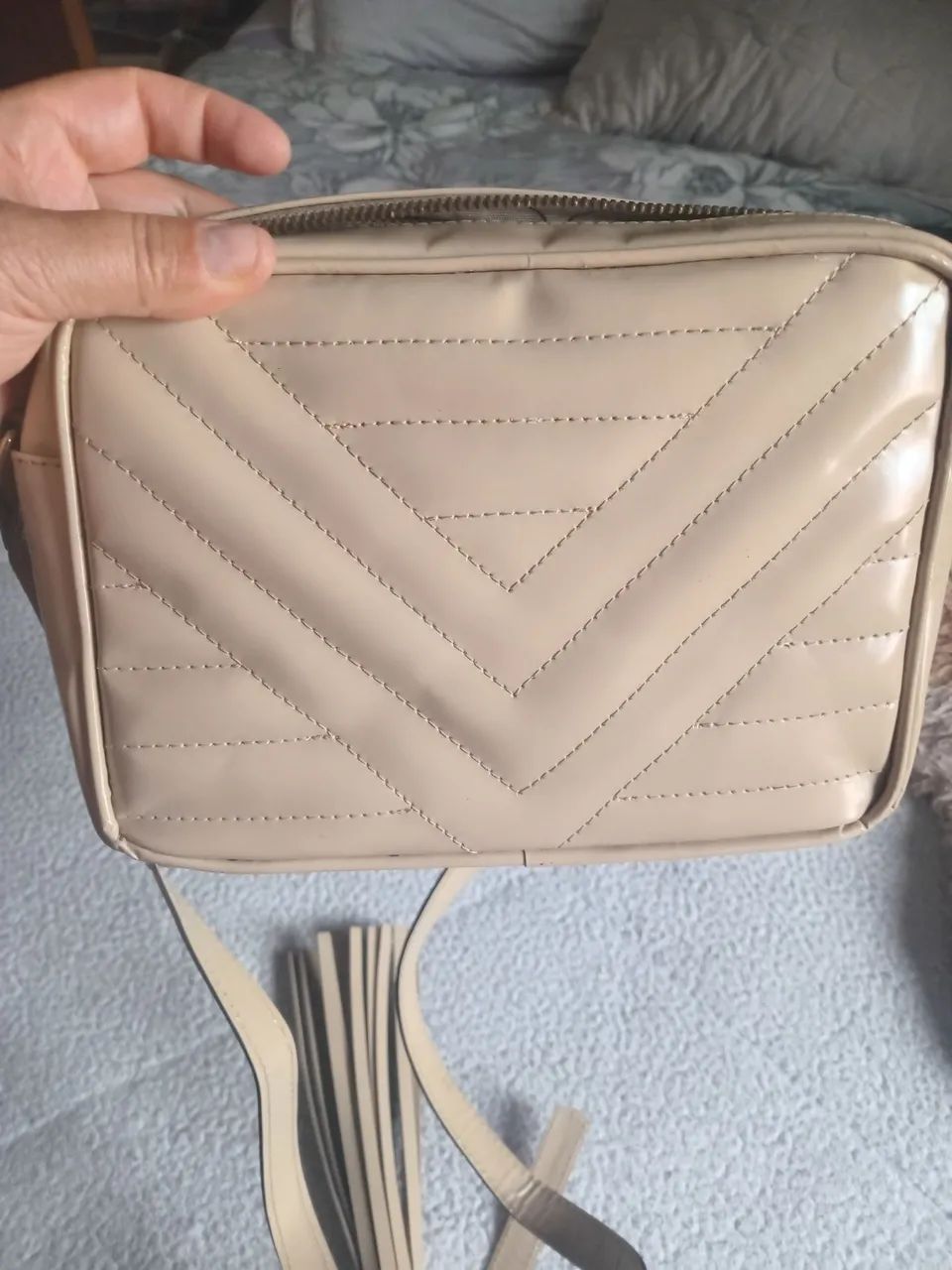 Bolsa em couro legítimo  - Foto 5