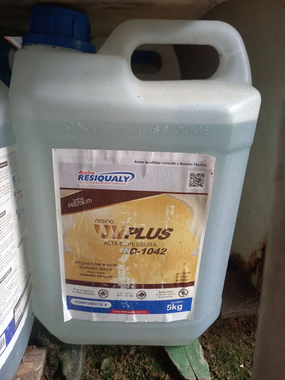 Resina Epóxi WW Plus Alta Espessura 5kg