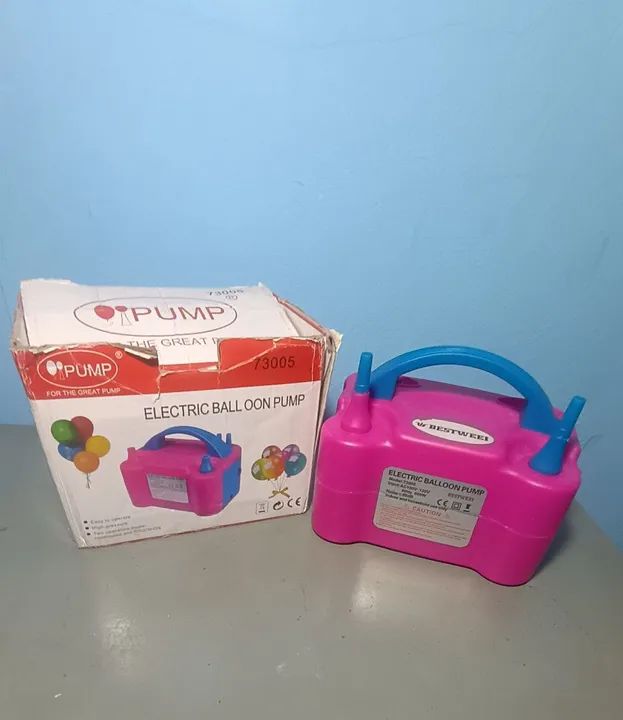 Inflador Elétrico de Balão 2 Bicos