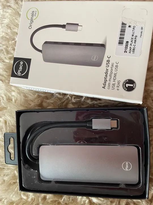 Adaptador USB-C Multiportas iPlace Original