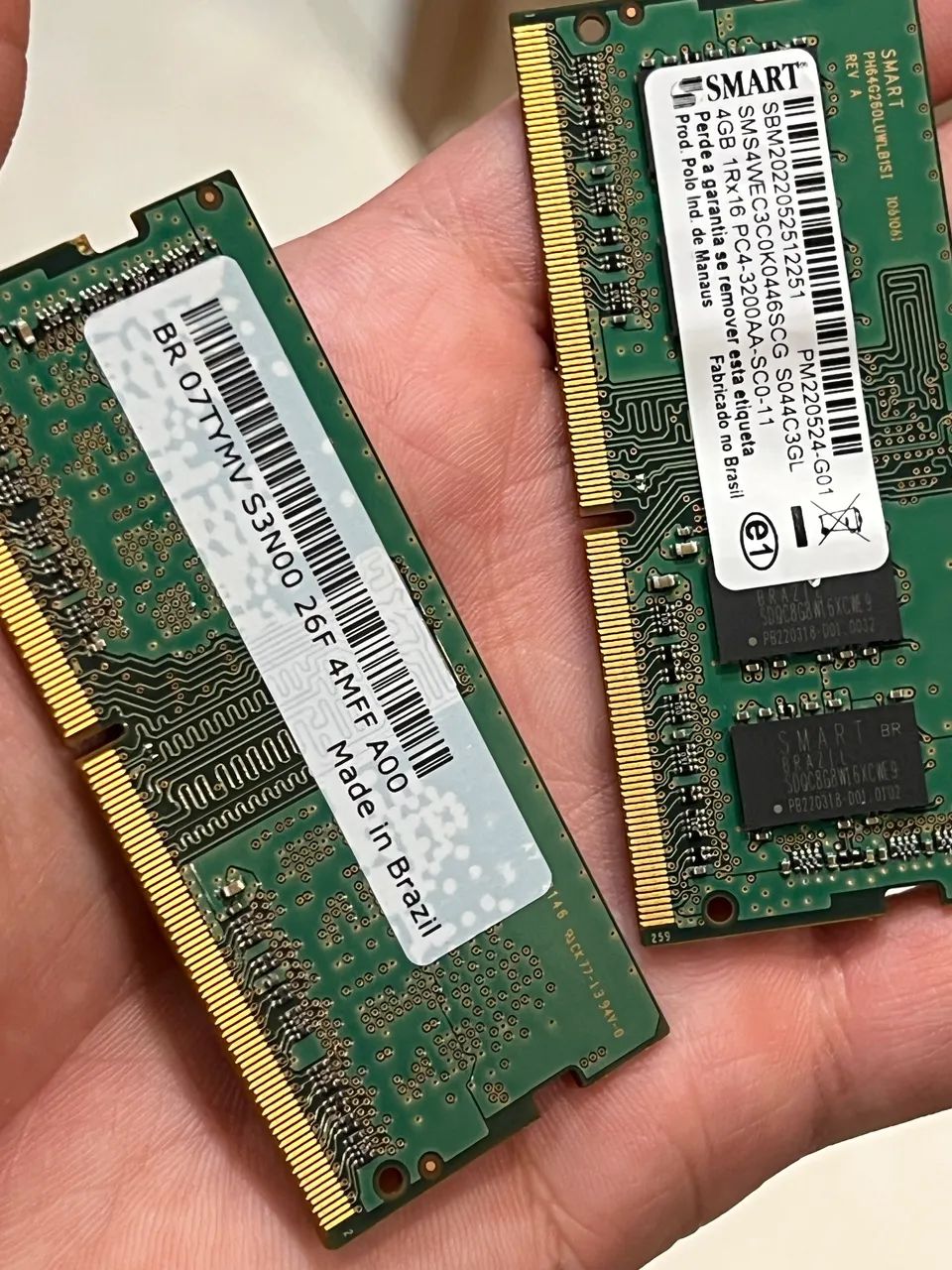 Memória RAM 4gb Notebook - DUAS UNIDADES64842046540162121