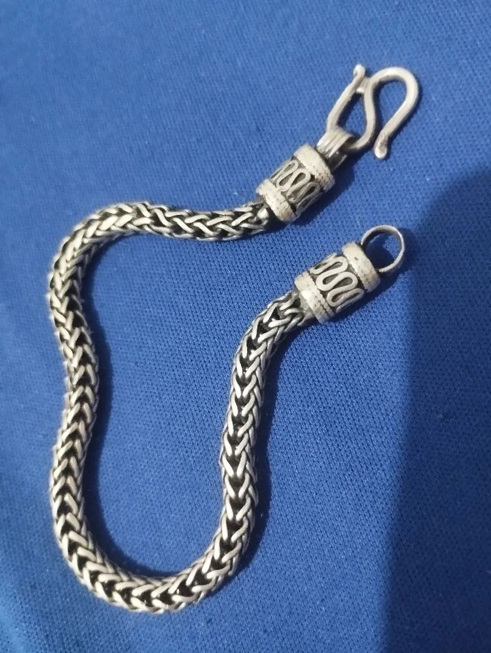 Pulseira Bali Prata trançada