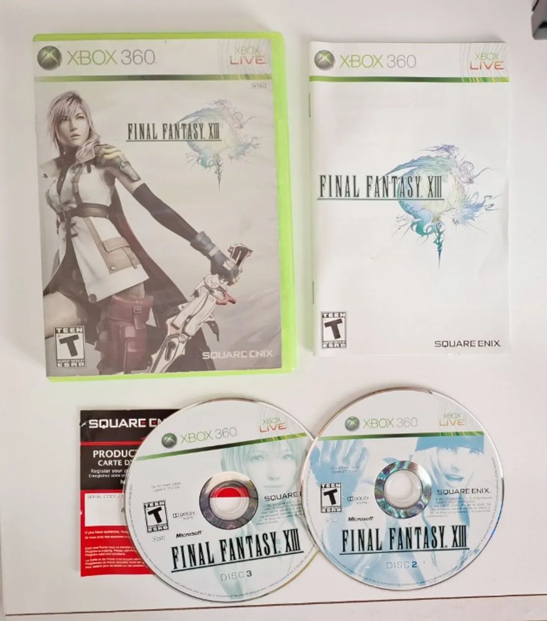 Final Fantasy XIII jogo original de Xbox 360
