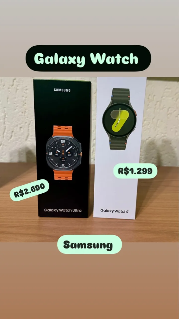 Samsung Galaxy Watch Novos Lacrados