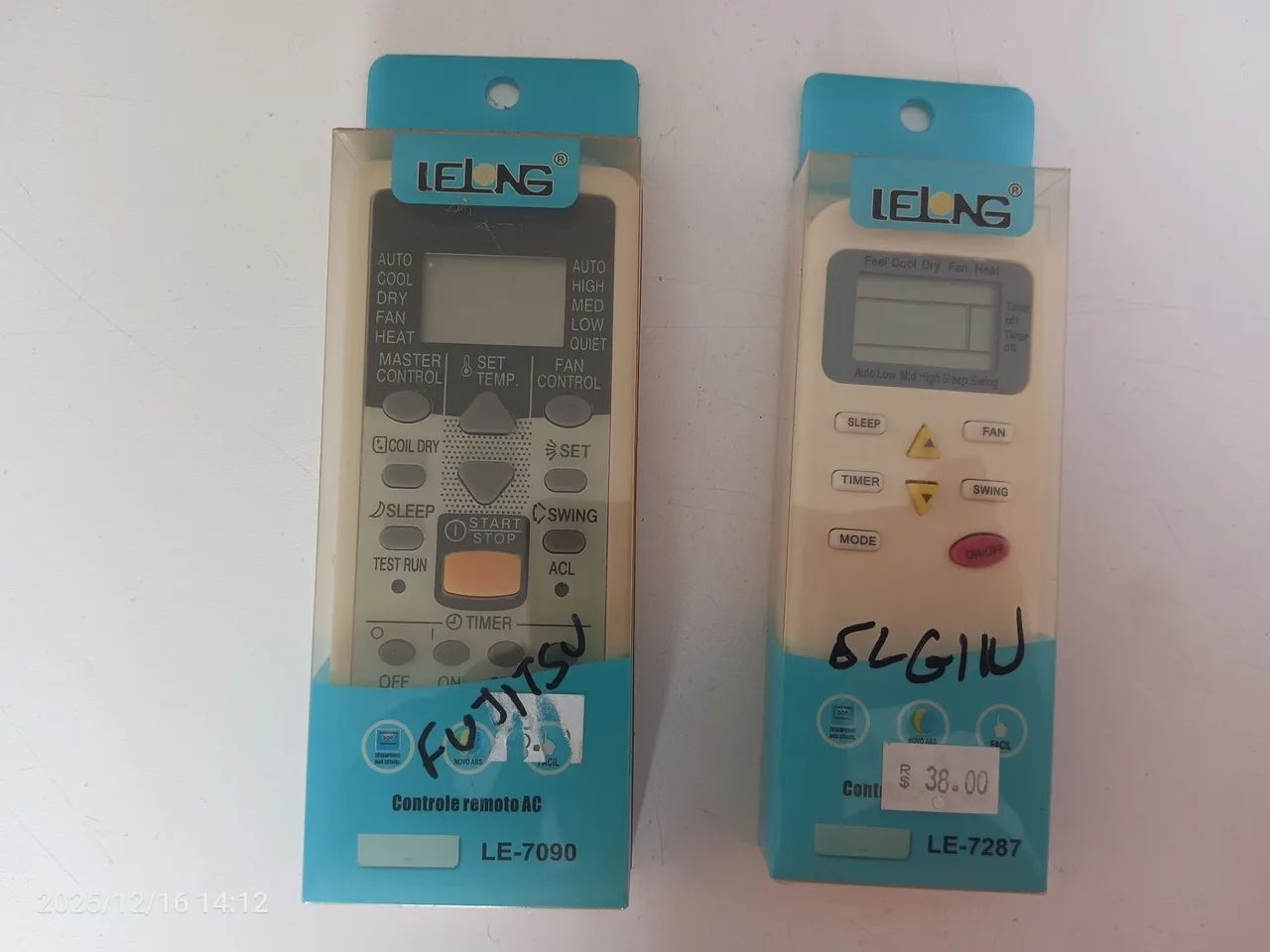 Controle para ar condicionado split SOMENTE O DA FOTO