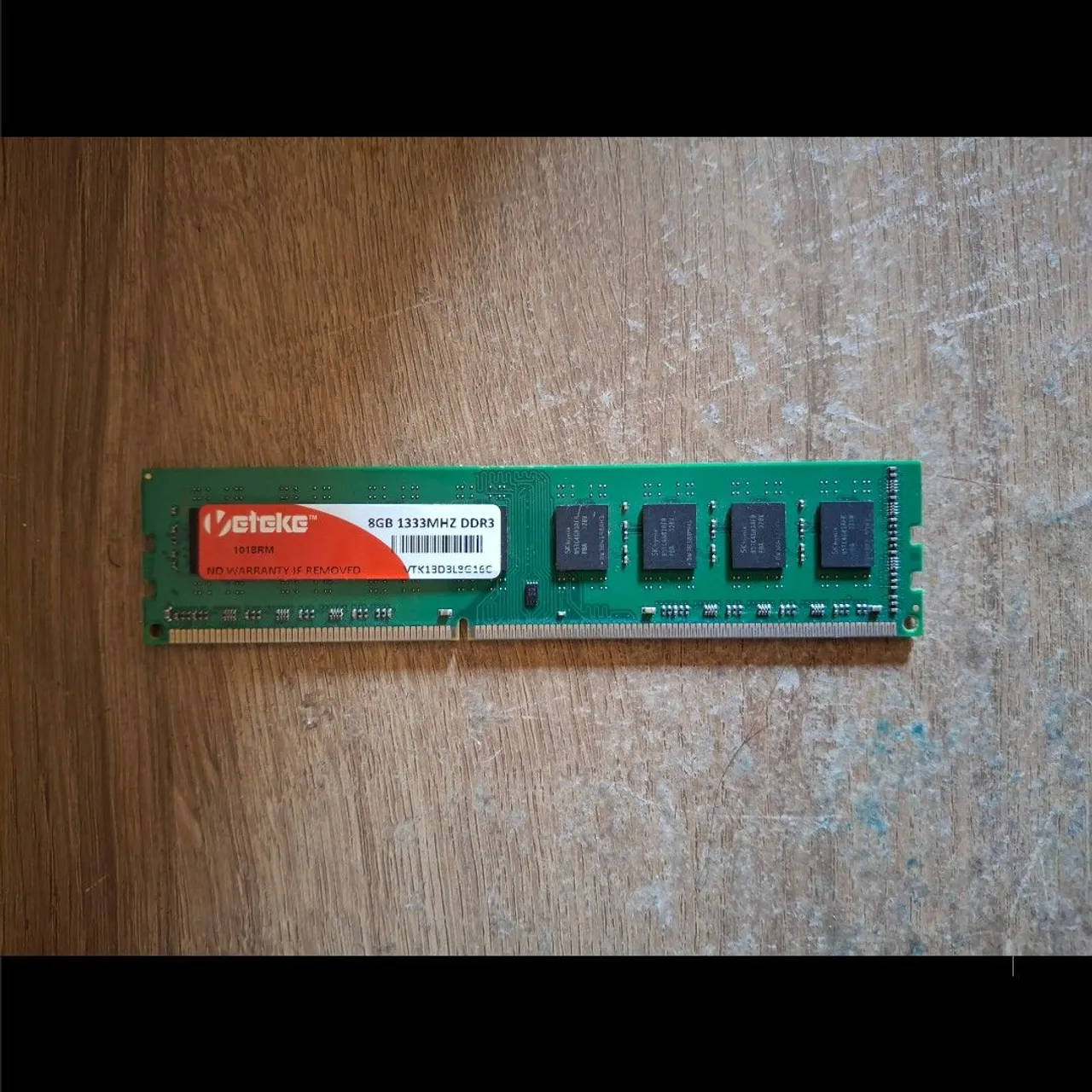 Memória RAM 8GB DDR3 1333MHz Vetecke