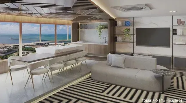 EA- Apartamento exclusivo de alto padrão na Aurora, 3 ou 4 quartos, lazer mais completo de