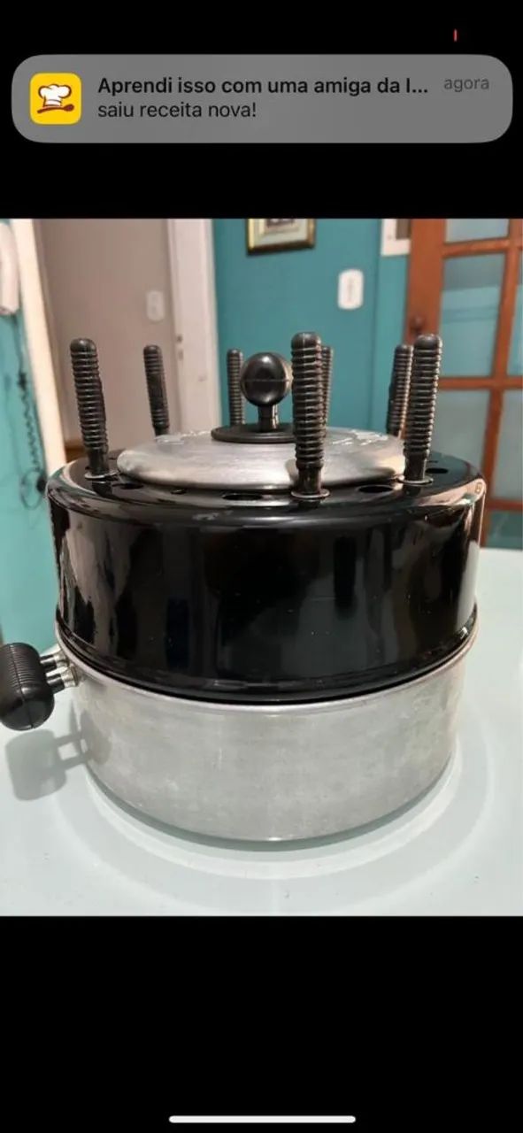Churrasqueira de fogão Grillex - completa