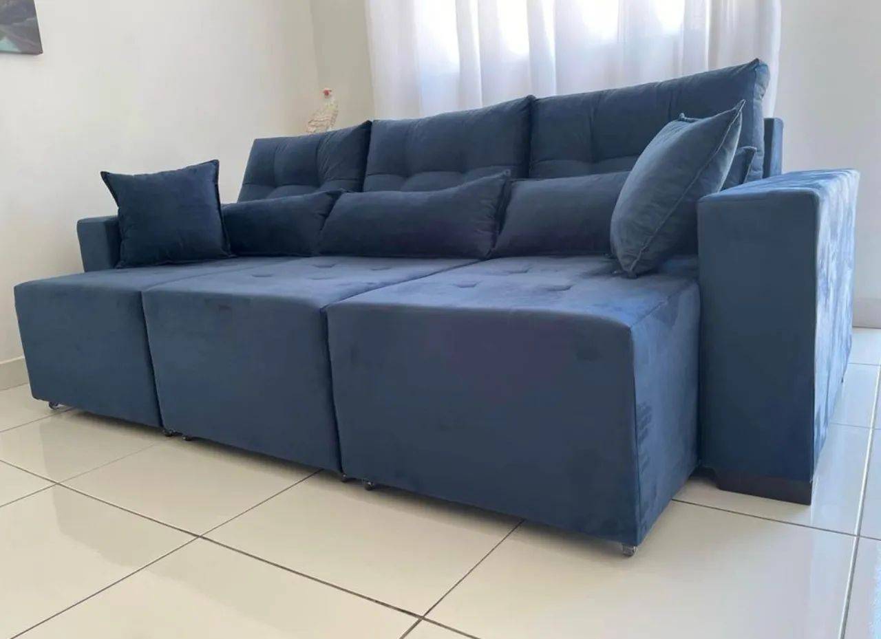 SOFÁ 2,50 METROS RETRÁTIL  - Foto 2
