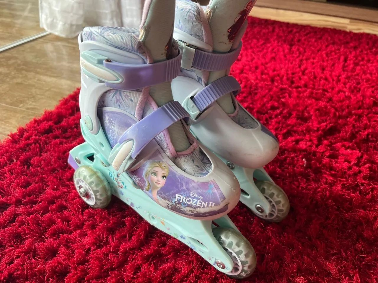 Patins Frozen II Infantil - Tamanho 29-32 - Foto 2