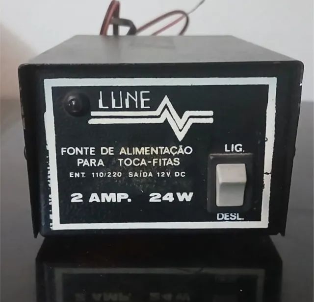 Fonte de Alimentação para Toca Fitas marca Lune
