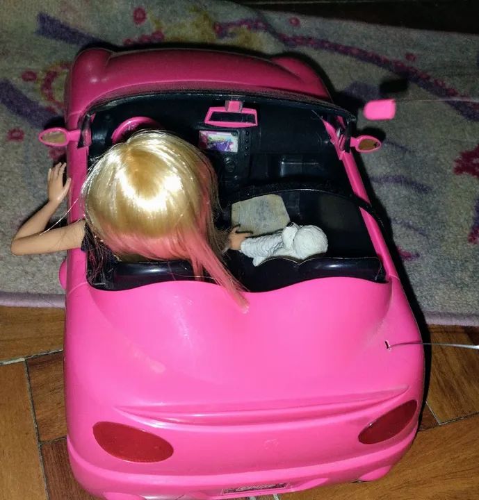 Barbie e seu carro pink  - Foto 4
